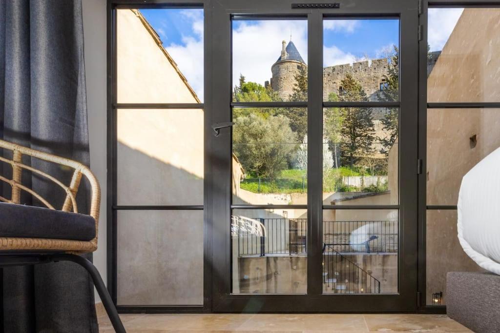 Longue Vie A La Reine - Piscine - Chateau Carcassonne Exteriér fotografie